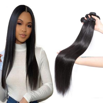 China Good Quality Virgin Silky Straight Wave Cuticle Aligned Hair, Free Sample Brazilian Mink Hair Weave, 10a Grade Hair Bundles Wholesale Distributors for sale