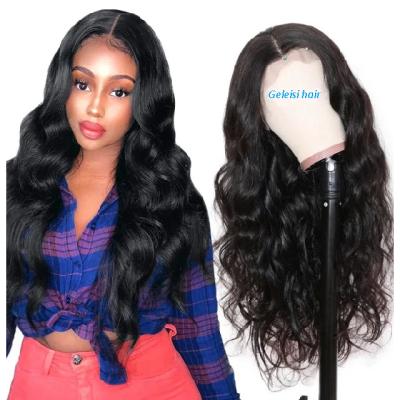 China Good Air Permeability Body Wave Human Hair Lace Front Wigs Virgin Indian Hair Wholesale Seller From India for sale