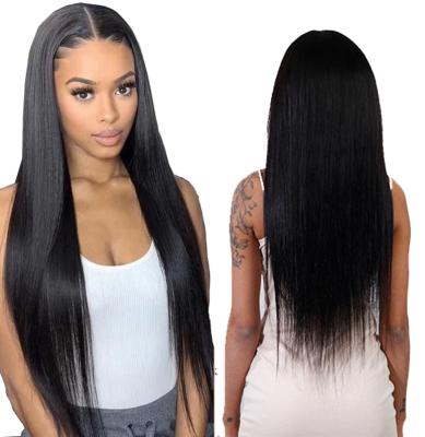 China Cheap Wholesale Peruvian Silky Straight Hair Lace Front Wig Seller,Short Hair Weave Lace Closure Wigs For Black Women for sale