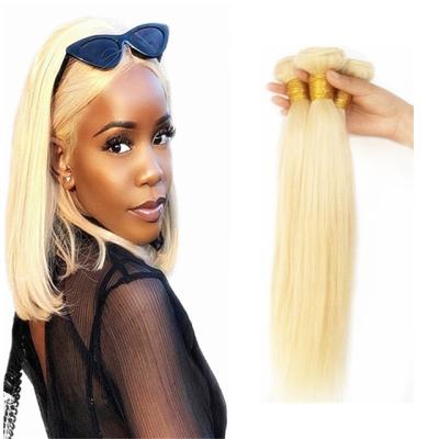 China Wholesale price 100% silky straight wave virgin hair bundle seller, Brazilian straight hair extension 613 for young girl for sale