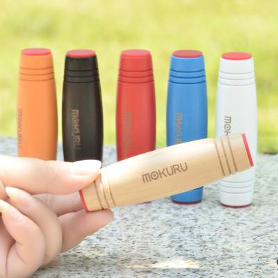 China Wholesale New Stick Designer Stress Relief Roller Toys MOKURU Wooden Stick Fidgety Person Stick for sale