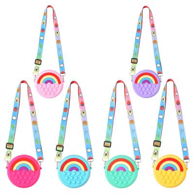 China Relieve Stress Anti-Anxiety Easycosy 2021 New Hot Selling Tie Dye Big Size Silicone Stabilizing Annealing Busy Person Sensory Toys For Kids And Adults for sale