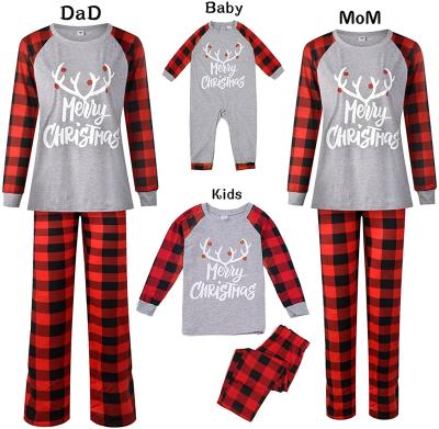 China Wholesale Winter Cotton New Designer Family Fathers Women Thermal Baby Kids Matching Pajamas Sets Christmas Pajamas for sale