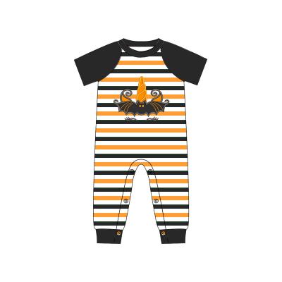 China Wholesale custom hot sale designer baby boy rompers polyester/cotton kids overalls spring fall cotton boys clothing for sale