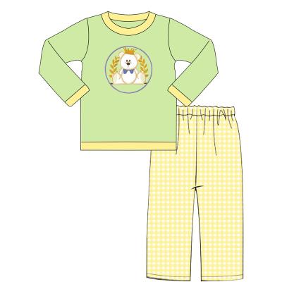 China Casual Maxine Popular Baby Boy Outfits Long Sleeve Online Customization Kids Sets Fall Sets Wholesale Boys Matching Set for sale