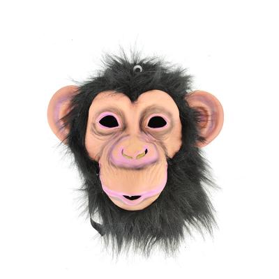 China Good Quality 15+ Halloween Monkey Mask Realistic Looking Animal Monkey Mask for sale