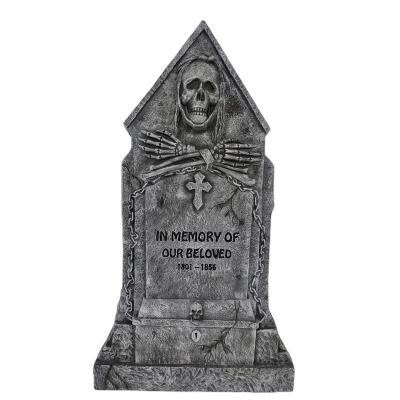 China 15+ New Style Holiday Decoration Tombstone 91cm Styorfoam Halloween Decorations Props for sale