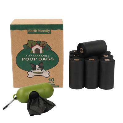 China Stored Eco Friendly Custom Biodegradable Pet Poop Dog Waste Bags With Dog Poop Bag Dispenser for sale