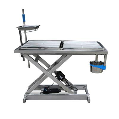 China Dog Products Latest Veterinary Equipment X Electric Lift Pet Operating Table for sale