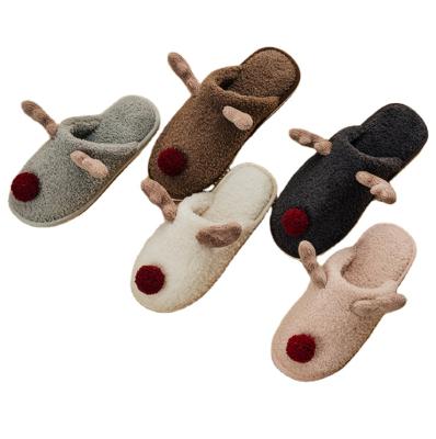 China Wholesale 2021 New Design Light Weight Real Fur Teddy Bear Slipper Fox Fur Slippers For Women for sale