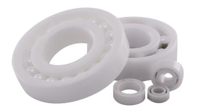 China 6206CE Deep Groove Full Ceramic Bearings Acids Resistant For Chemical Baths for sale