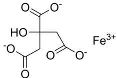 China Ferric Citrate FeC6H5O7 3522-50-7 Pharma Chemicals for sale