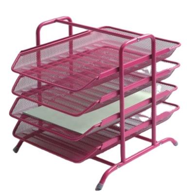 China Office School Home Office And School Supplies Metal Mesh 4 Tier Backrest Candy for sale