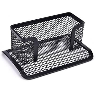 China Metal Mesh Business Card Holder for Office, Multifunctional Organizer Supplies Storage Case Home Office School Name Card Collection for sale