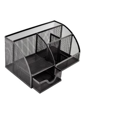 China Widely Used Multifunctional Metal Mesh Office Desk Organizer Various Office Home School Factory Sale for sale