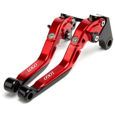 China Universal Folding Adjustable Extendable CNC Aluminum Alloy Brake Clutch Lever Folding Clutch Levers For BMW For HONDA For KTM for sale