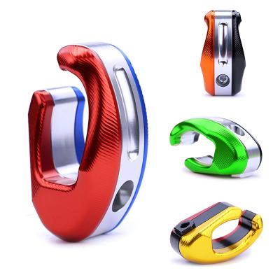 China M6 Helmet Hook Storage Bag Hanger Luggage Bag Holder CNC Aluminum Alloy Motorcycle Bike Hooks For Universal Scooter Accessories for sale