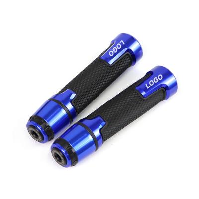 China Universal Aluminum Alloy Motorcycle GRIP HANDLE CNC Handlebar Hand Grips For Yamaha BWS FZ16 R3 R25 Kawasaki ER6N Z650 Accessories for sale