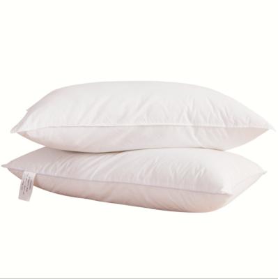 China PORTABLE Durable Comfortable White Velvet Hotel Pillow Customizable Velvet Pillow for sale