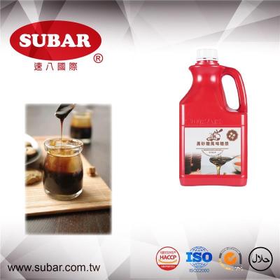 China Good Quality Natural Bubble Tea Taiwan Black Sugar Syrup for sale