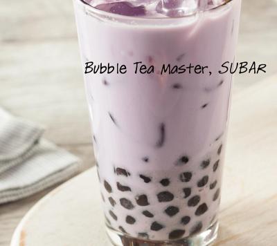 China Taiwan Bubble Tea Milk and Pearl Tapioca Taro Flavor Powder Round for sale