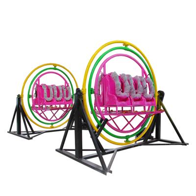 China FRP+steel 2021 best price machine exciting amusement ride 4/6 seats human gyroscope for sale for sale