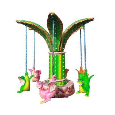 China FRP+steel animal mini flying chair kiddie rides for sale for sale