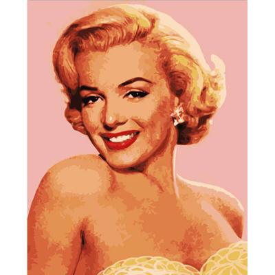 China royaldream Marilyn Monroe animal oil painting by dafen numbers color set oil painting for sale