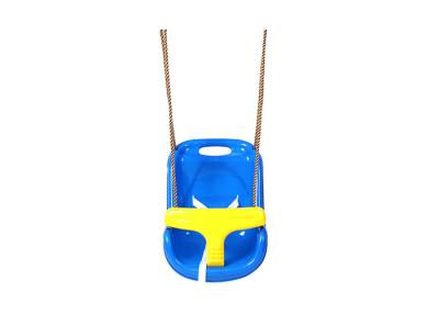 China 2 In 1 Infant Outdoor Swing , Blue  Single Child Swing Set For Toddlers for sale