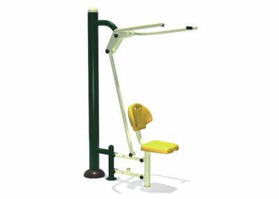 China Sitting Pull Combination Outdoor Fitness Equipment , Outside Gym Equipment Body Training for sale