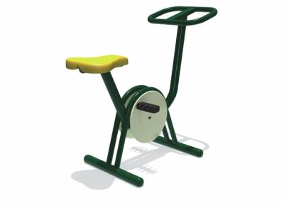 China Single Exercise Bike Fitness Equipment , Park Outdoor Workout Equipment for sale