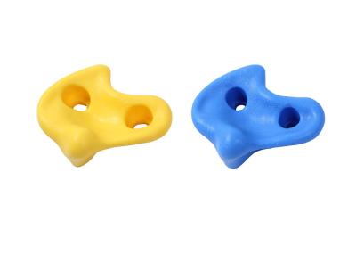 China Colorful Playground Rock Climbing Holds , Rock Climbing Wall Holds With Safety Handles for sale