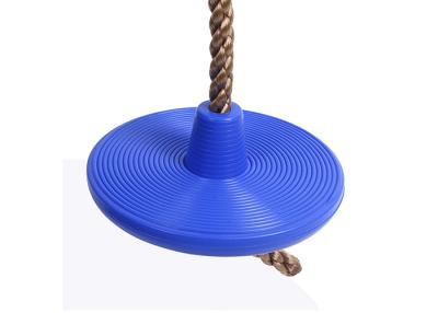 China Backyard Climbing Rope Kids Garden Swing Set With Foot Holder Platform / Disc for sale