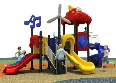 China Toys Childrens Plastic Playground For Amusement Park / Kindergarten / Pre School for sale