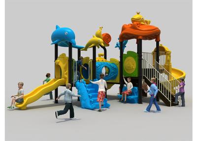 China Equipo ULTRAVIOLETA anti del parque del juego del patio plástico de los niños simples para el multicolor en venta