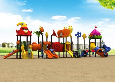 China Two Floor CE Certificate 114mm Kids Outdoor Plastic Slide for sale