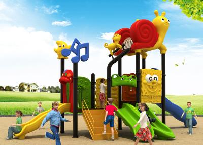 China Climbing Amusement Stocked Childrens Plastic Slide for sale