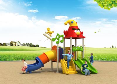 China Anti UV Multi Color EN1176 Kids Outdoor Plastic Slide for sale