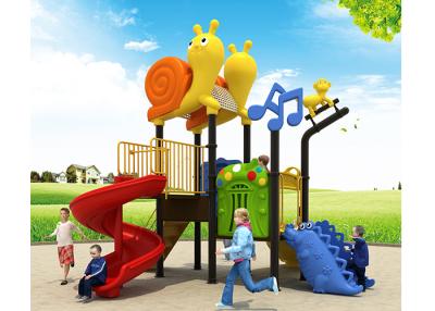 China Amusement Park 16 Years 114mm Kids Outdoor Plastic Slide for sale