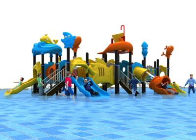 China Sliding Jumping Crawling Galvanized Outdoor Water Playground for sale