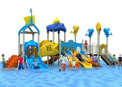 China Water Theme LLDPE Indoor Water Play Equipment With Golden Flower for sale