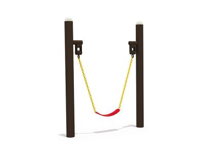 China Safe Two Stands Eva Commercial Belt Swing Seat With Chain for sale