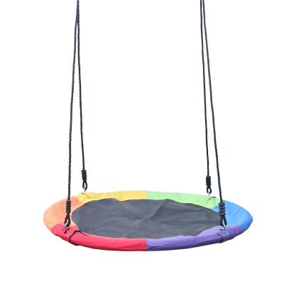 China Kids Play 440lbs PE Rope Outdoor Saucer Swing for sale