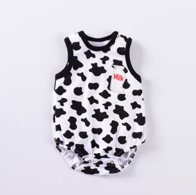 China Safe Hot Sale Onesie Rompers Sleeveless Safe/Breathable/Washable/Durable Baby Bodysuits/Cotton Breathable/Washable/Durable For Babies for sale