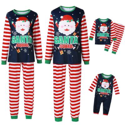 China 2021 PYJAMAS SUSTAINABLE Autumn Christmas Family Matching Pajamas winter suits women baby kids girls clothing pajamas for family for sale