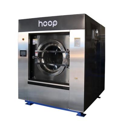 China Laundry Center Circle Industrial Washing Machine Automatic Laundry 100kg Washer for sale