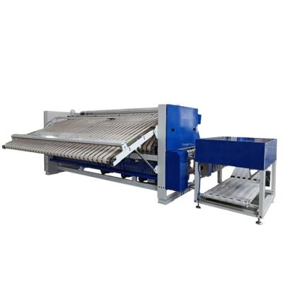 China Hotels Circle Cloth Folding Machine Cloth Iron Pressing Machine, Laundry Equipment for sale