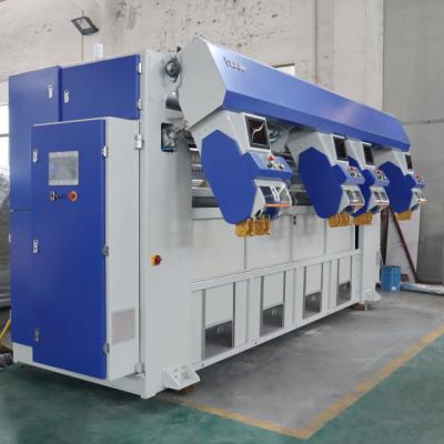 China Hot Sale Hotels Linen Bed Sheet Spreading And Feeding Machine For Laundry for sale