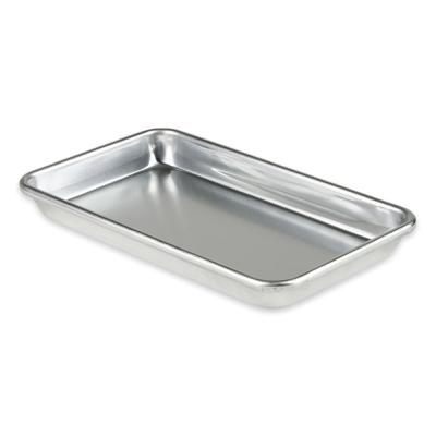 China 6 x 10 Inch Viable Food Grade Aluminum Cookie Sheet Pan Food Grade 1/8 Square Square Griddle Pan for sale