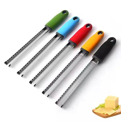 China Viable Classic Professional Kitchen Zester and Grater Zester for Lime/Cheese/Garlic/Ginger/Chocolate/Vegetables for sale